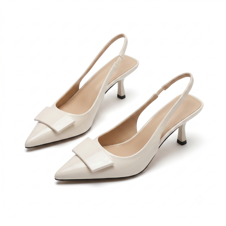 Hannah | Kontor Slingback Kitten Hæle