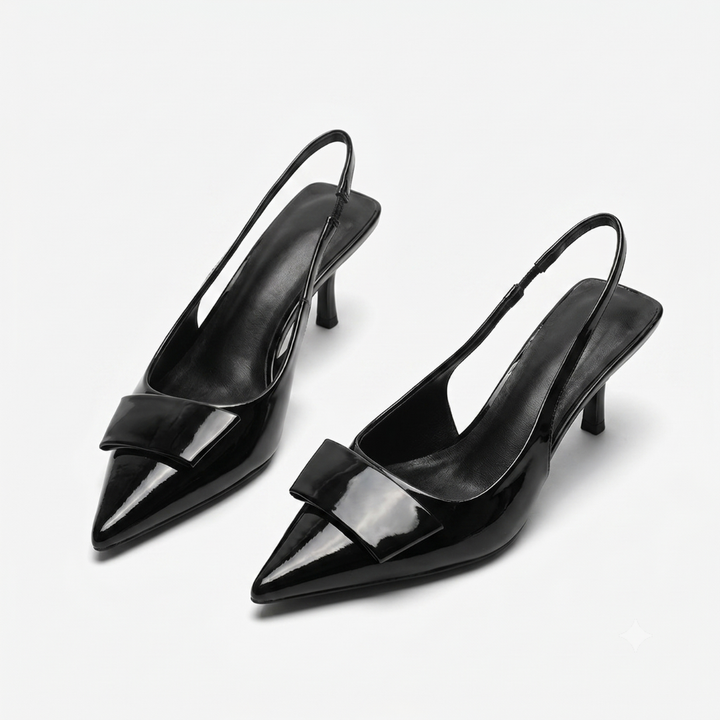 Hannah | Kontor Slingback Kitten Hæle