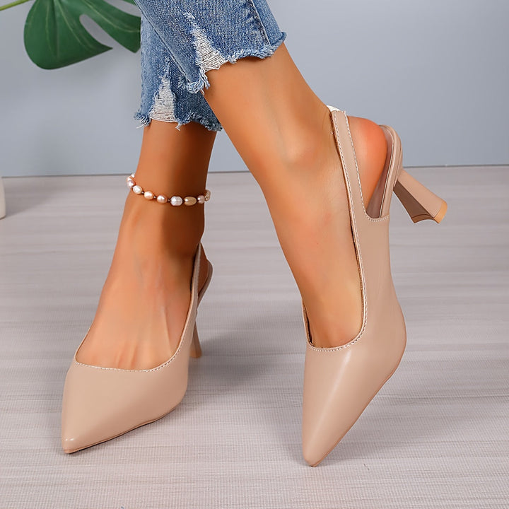 Sophia | Kvinders Spidse Slingback Hæle