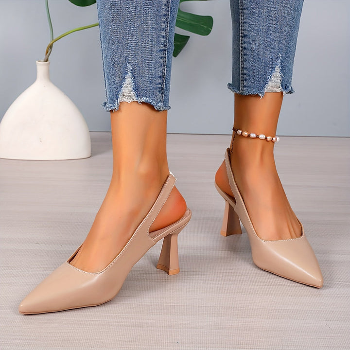 Sophia | Kvinders Spidse Slingback Hæle