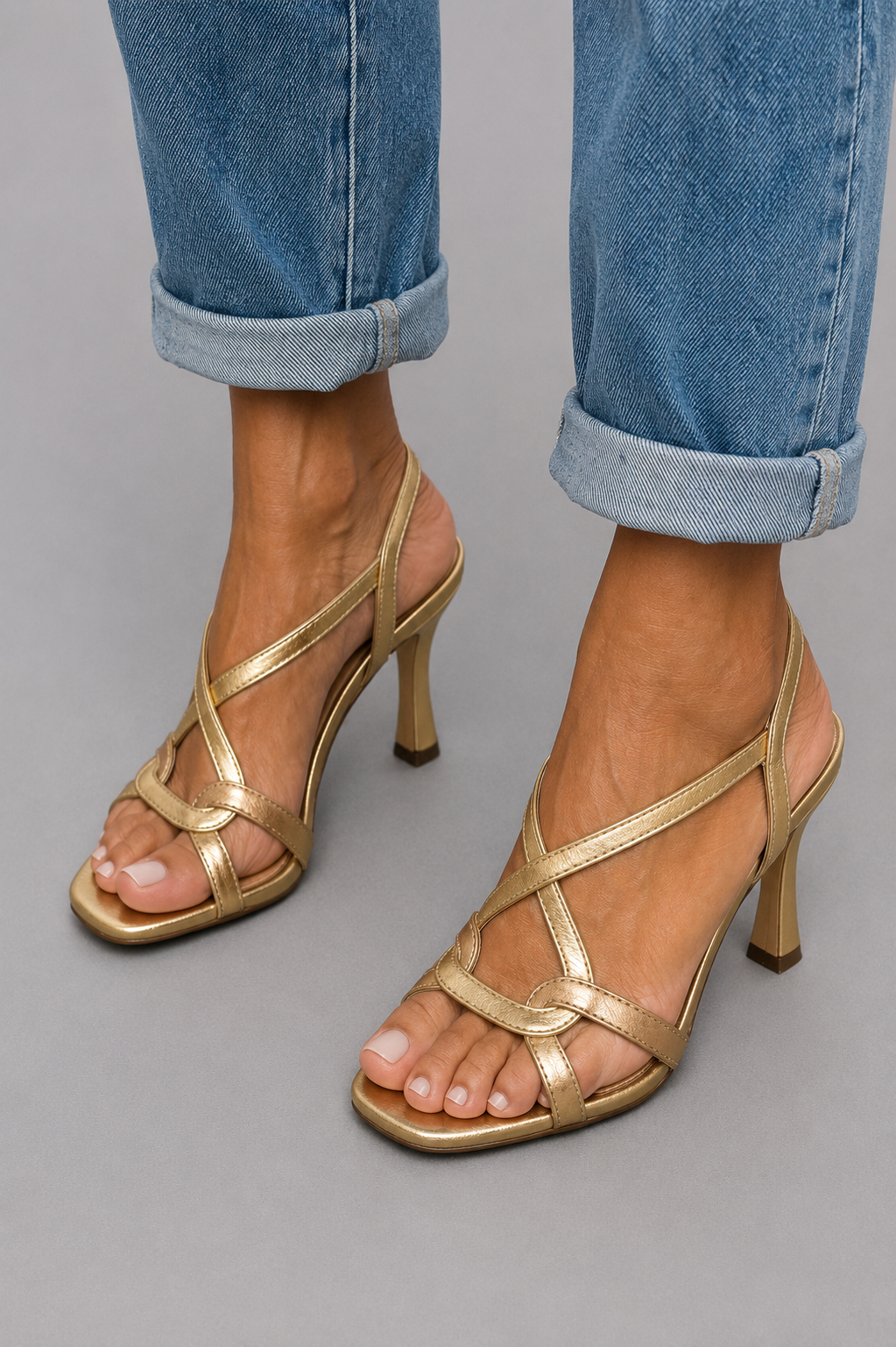 Elisabetta | Gyldne Sandaler Sommercharme