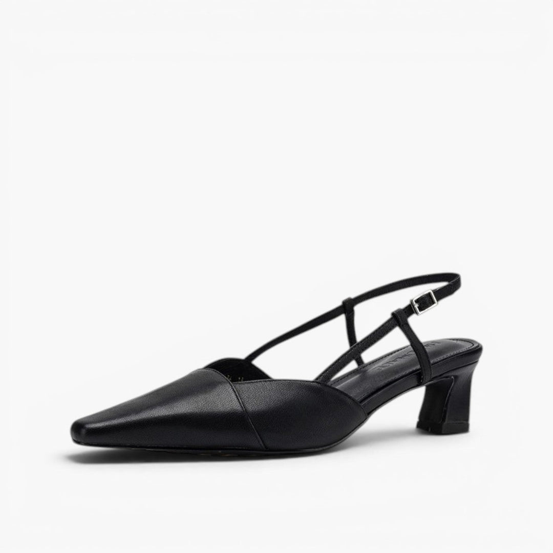 Serelle | Læder Slingback Hæle