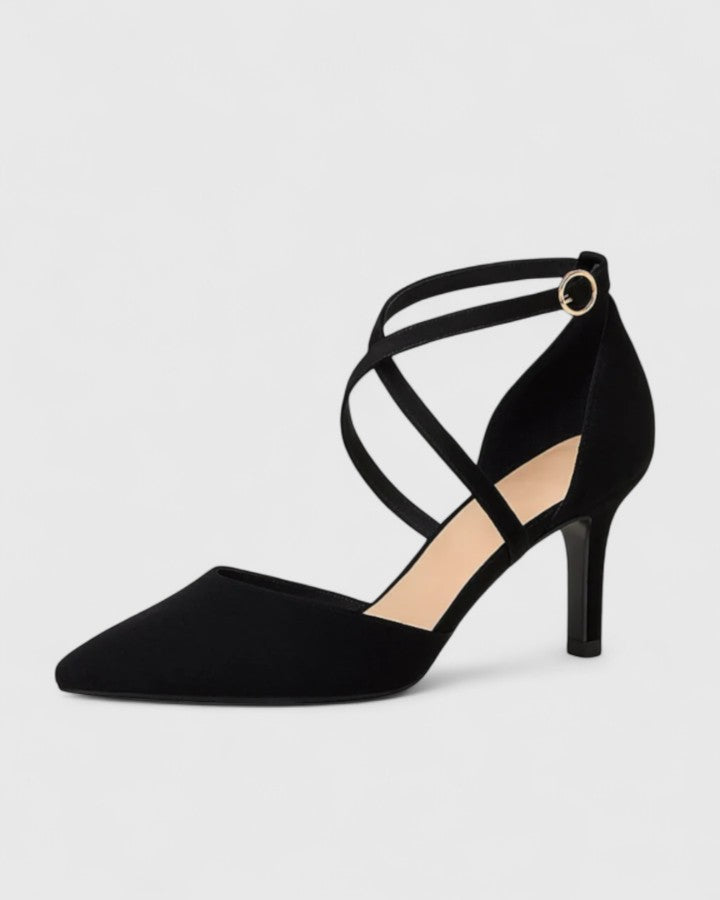 Veylah | Kvinders Åben Tå Block Heel Pumps