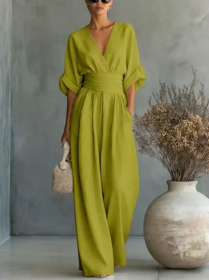 Risel - Jumpsuit til at Føle Sig Komfortabel og Poleret på Din Dag.