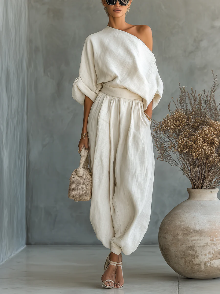 Ariadna™ | To-delt sæt med off-the-shoulder design