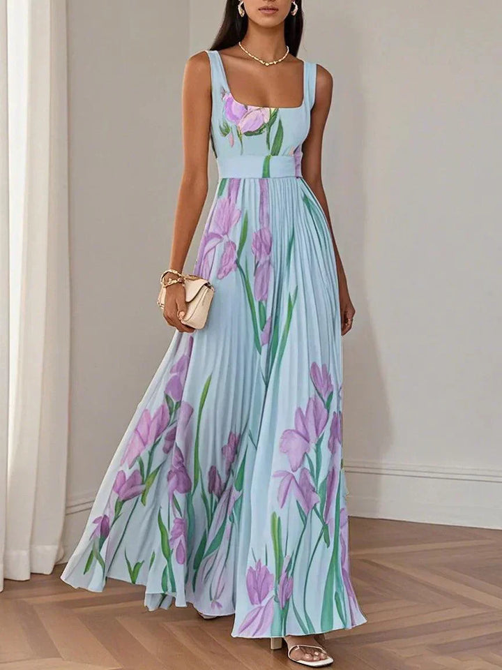 Isla | Elegant Floral Maxi Dress