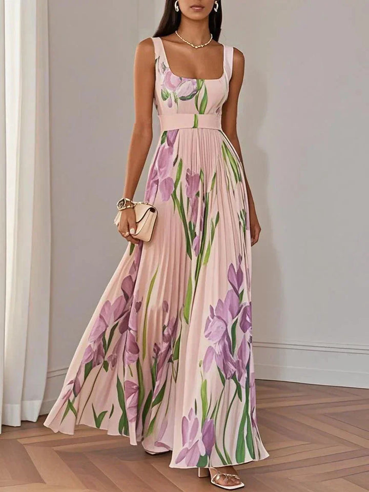 Isla | Elegant Floral Maxi Dress