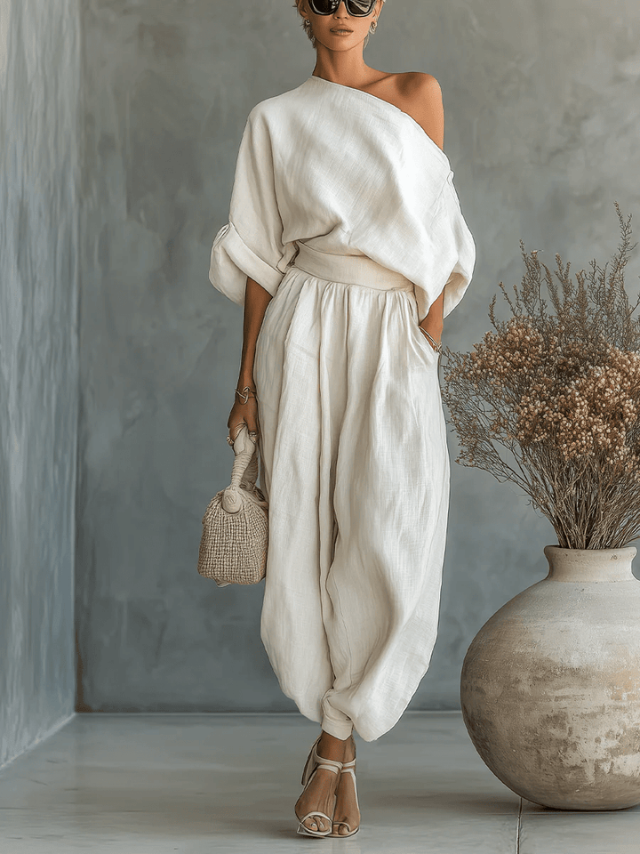 Mila™ || Sæt 2 dele off-the-shoulder