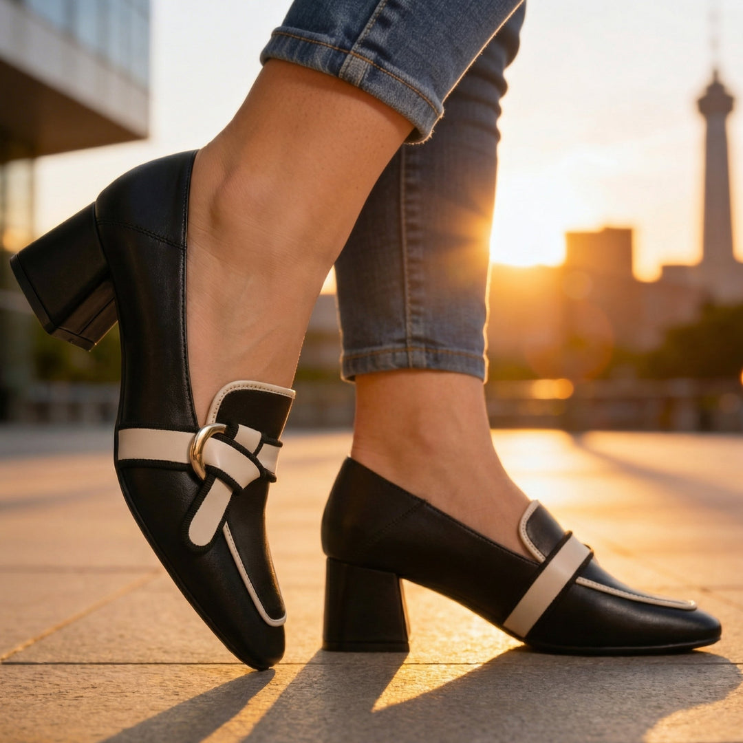 Livia | Loafers med kant